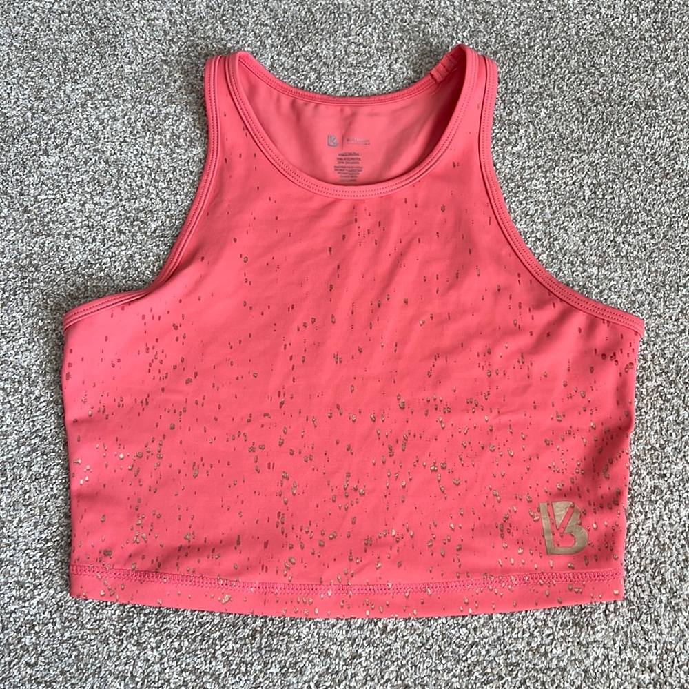 Buff bunny workout crop top tank